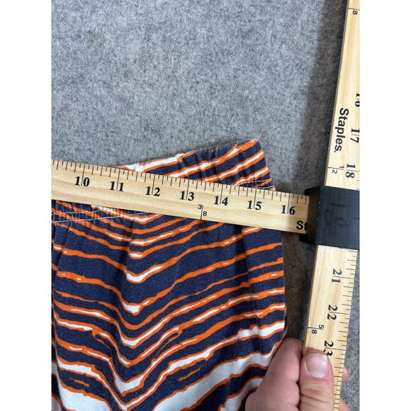 VINTAGE 90s Zubaz Pants Mens XL Brown Zebra All Over Print Elastic Waist Relaxed - Picture 2 of 7